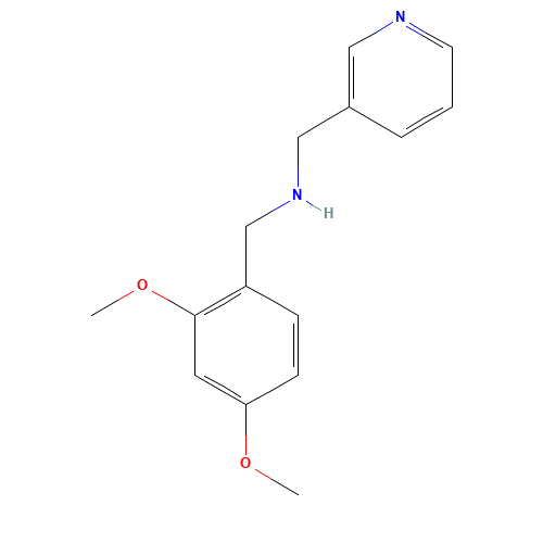 (2,4-Dimethoxy-benzyl)-pyridin-3-ylmethyl-amine (CAS: 418777-28-3) - Related Chemical Product
