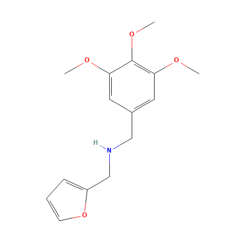 Furan-2-ylmethyl-(3,4,5-trimethoxy-benzyl)-amine (CAS: 212392-89-7) - Related Chemical Product