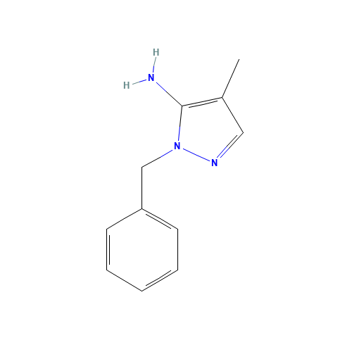 2-Benzyl-4-methyl-2H-pyrazol-3-ylamine (CAS: 3528-49-2) - Related Chemical Product