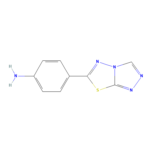 4-[1,2,4]Triazolo[3,4-b][1,3,4]thiadiazol-6-yl-phenylamine (CAS: 797767-52-3) - Related Chemical Product