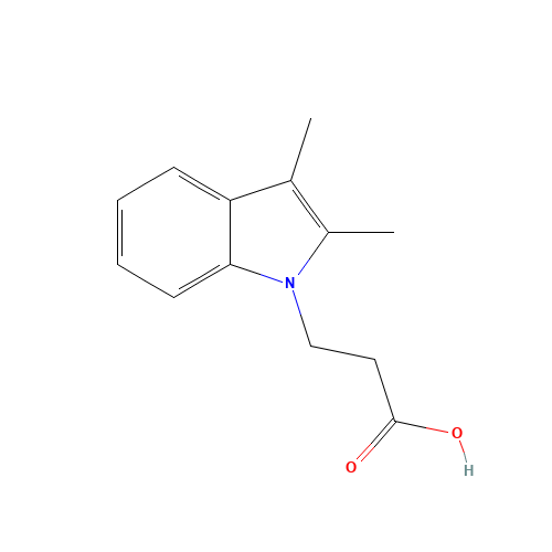 3-(2,3-Dimethyl-indol-1-yl)-propionic acid (CAS: 40313-28-8) - Related Chemical Product