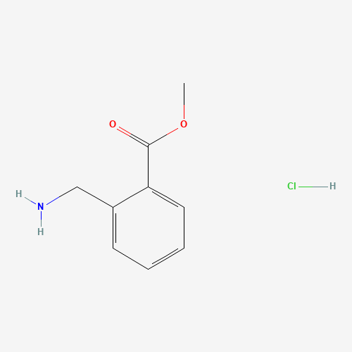 2-Carbomethoxybenzylamine hydrochloride (CAS: 849020-92-4) - Chemical Structure and Molecular Formula 