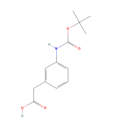 3-tert-Butoxy carbonylaminophenyl acetic acid (CAS: 123036-51-1) - Related Chemical Product