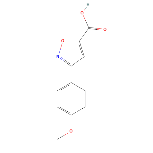 3-(4-Methoxyphenyl)-5-isoxazolecarboxylic acid (CAS: 618383-47-4) - Related Chemical Product