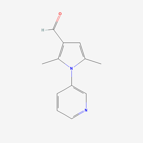 2,5-Dimethyl-1-pyridin-3-yl-1H-pyrrole-3-carbaldehyde (CAS: 35711-47-8) - Related Chemical Product