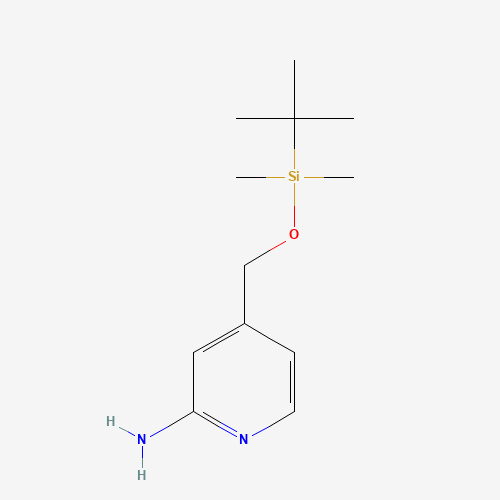 4-(tert-Butyl-dimethyl-silanyloxymethyl)-pyridin-2-ylamine (CAS: 329794-09-4) - Related Chemical Product