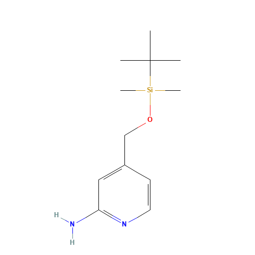 4-(tert-Butyl-dimethyl-silanyloxymethyl)-pyridin-2-ylamine (CAS: 329794-09-4) - Related Chemical Product
