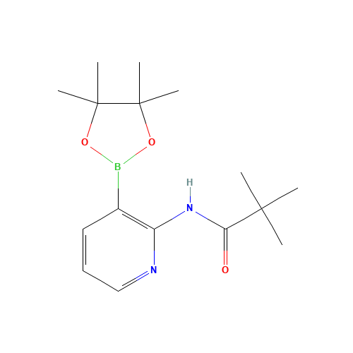 2,2-Dimethyl-N-[3-(4,4,5,5-tetramethyl-[1,3,2]-dioxaborolan-2-yl)-pyridin-2-yl]-propionamide (CAS: 532391-30-3) - Related Chemical Product