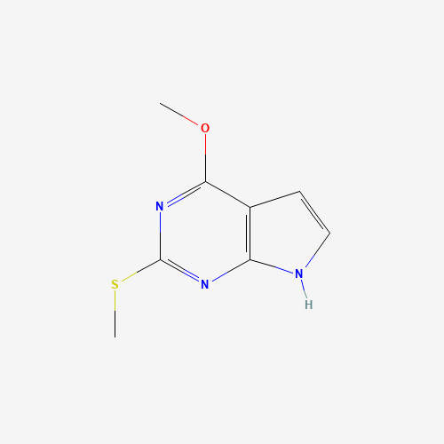 4-Methoxy-2-methylsulfanyl-7H-pyrrolo(2,3-d)pyrimidine (CAS: 29877-76-7) - Related Chemical Product