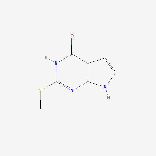 2-Methylsulfanyl-7H-pyrrolo[2,3-d]pyrimidin-4-ol (CAS: 67831-83-8) - Related Chemical Product