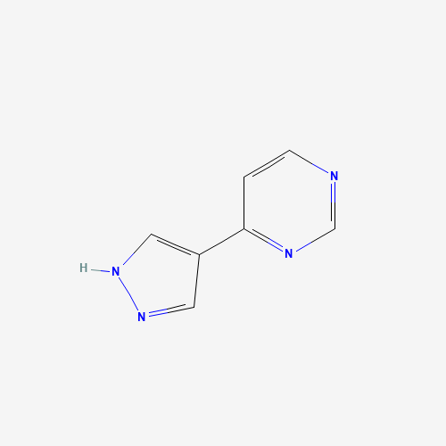 4-(1H-Pyrazol-4-yl)pyrimidine (CAS: 28648-87-5) - Related Chemical Product