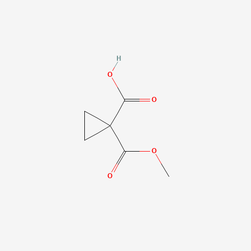 Cyclopropane-1,1-dicarboxylic acid mono methyl ester (CAS: 113020-21-6) - Related Chemical Product