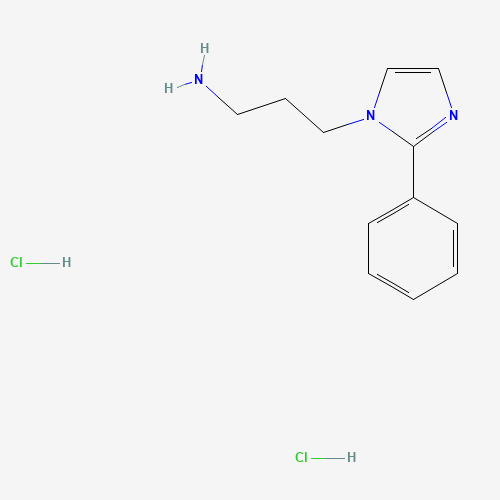 [3-(2-Phenyl-1H-imidazol-1-yl)propyl]amine dihydrochloride (CAS: 93668-45-2) - Related Chemical Product