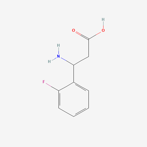3-Amino-3-(2-fluorophenyl)propanoic acid (CAS: 117391-49-8) - Related Chemical Product