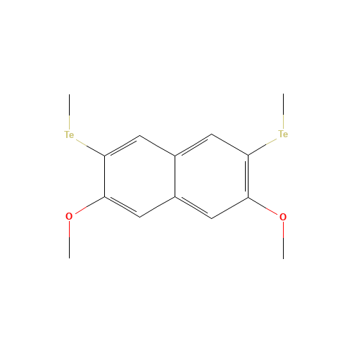 2,7-Dimethoxy-3,6-bis(methyltelluro)-naphthalene (CAS: 105405-04-7) - Related Chemical Product