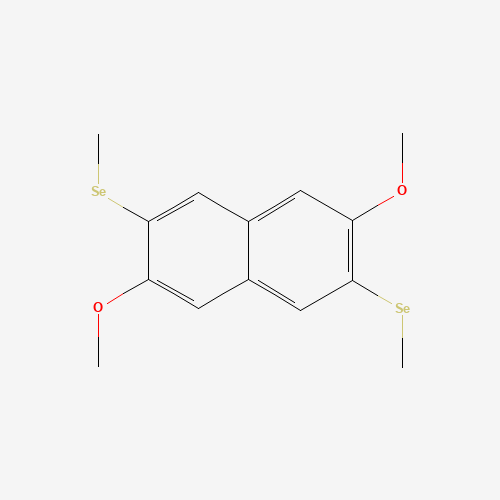 2,6-Dimethoxy-3,7-bis(methylseleno)-naphthalene (CAS: 136559-37-0) - Related Chemical Product