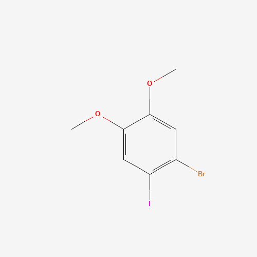 1-Bromo-2-iodo-4,5-dimethoxybenzene (CAS: 89978-46-1) - Related Chemical Product