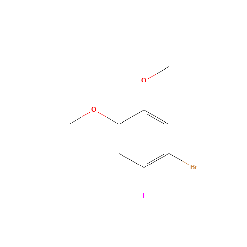 1-Bromo-2-iodo-4,5-dimethoxybenzene (CAS: 89978-46-1) - Related Chemical Product