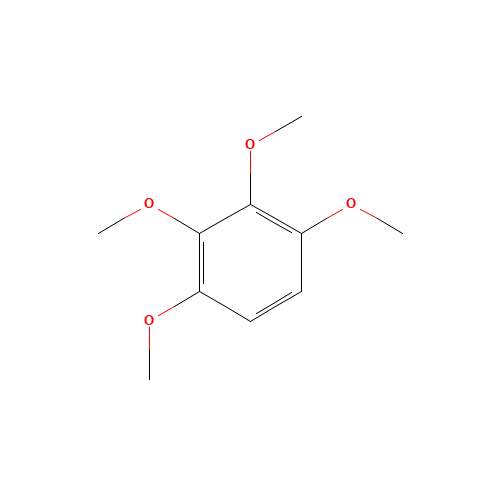 1,2,3,4-Tetramethoxybenzene (CAS: 21450-56-6) - Chemical Structure and Molecular Formula 
