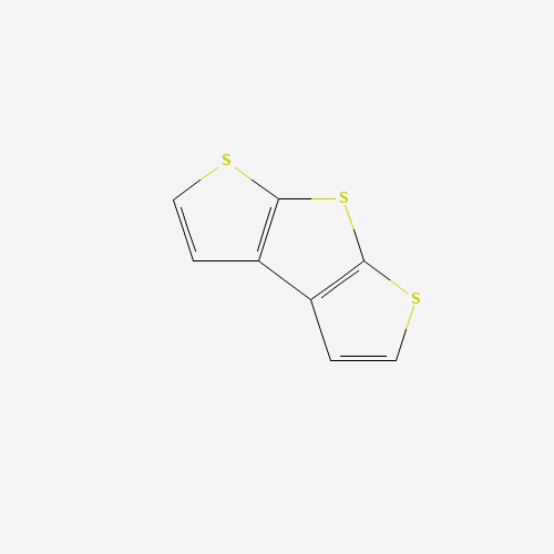 Dithieno[2,3-b:3',2'-d]thiophene (CAS: 236-63-5) - Chemical Structure and Molecular Formula 