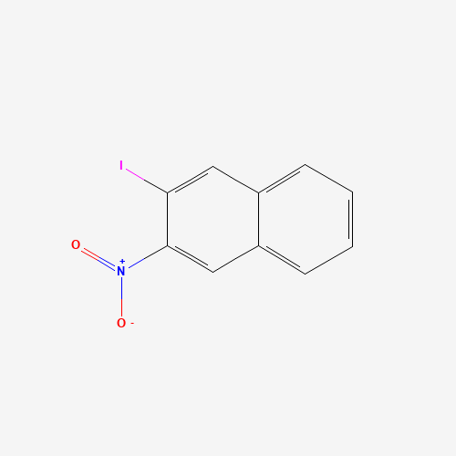 2-Iodo-3-nitronaphthalene (CAS: 102153-71-9) - Chemical Structure and Molecular Formula 