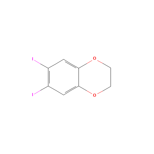 6,7-Diiodobenzo(1,4)dioxan (CAS: 155303-91-6) - Related Chemical Product