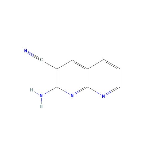 2-Amino-[1,8]naphthyridine-3-carbonitrile (CAS: 15935-95-2) - Related Chemical Product
