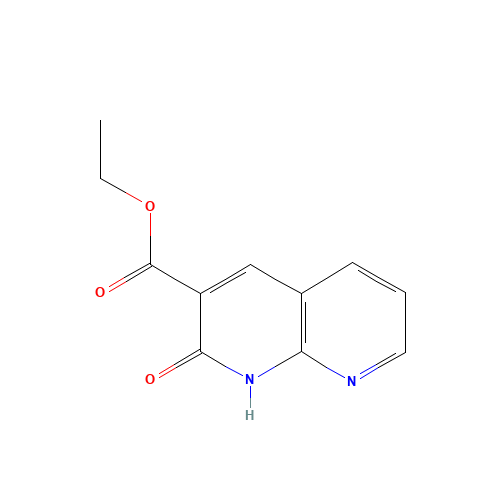 2-Oxo-1,2-dihydro-[1,8]naphthyridine-3-carboxylic acid ethyl ester (CAS: 5174-90-3) - Related Chemical Product