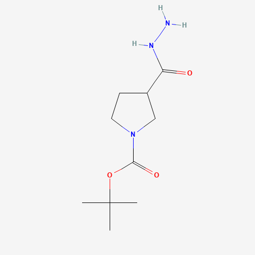 3-Hydrazinocarbonyl-pyrrolidine-1-carboxylic acid tert-butyl ester (CAS: 411238-88-5) - Related Chemical Product