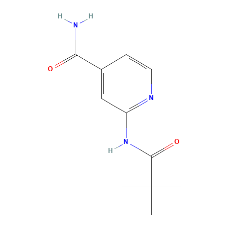 2-(2,2-Dimethyl-propionylamino)-isonicotinamide (CAS: 470463-37-7) - Related Chemical Product