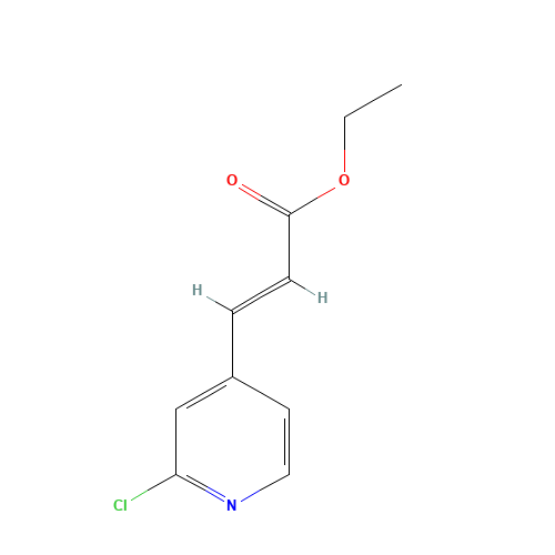 3-(2-Chloro-pyridin-4-yl)-acrylic acid ethyl ester (CAS: 551950-41-5) - Related Chemical Product