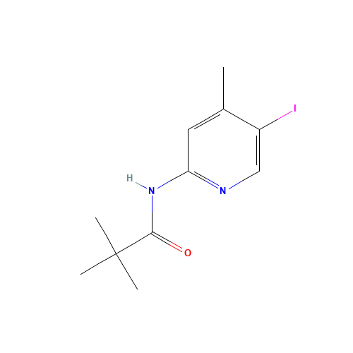 N-(5-Iodo-4-methyl-pyridin-2-yl)-2,2-dimethyl-propionamide (CAS: 179554-56-4) - Related Chemical Product