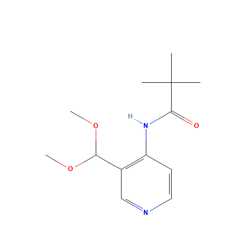 N-(3-Dimethoxymethyl-pyridin-4-yl)-2,2-dimethyl-propionamide (CAS: 824429-52-9) - Related Chemical Product