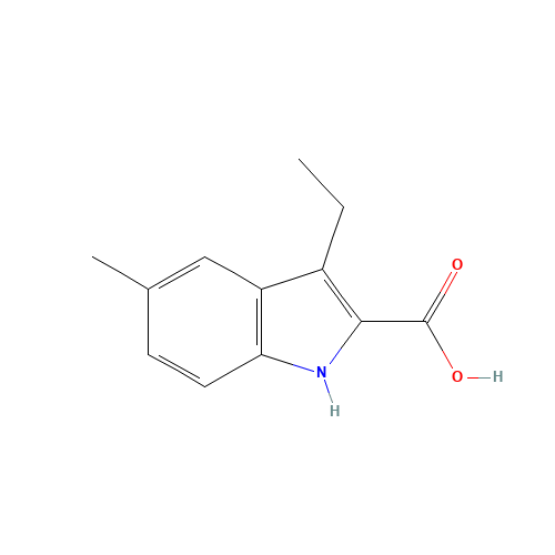 3-Ethyl-5-methyl-1H-indole-2-carboxylic acid (CAS: 446830-65-5) - Related Chemical Product