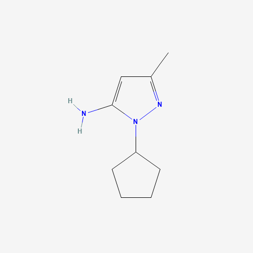 2-Cyclopentyl-5-methyl-2H-pyrazol-3-ylamine (CAS: 30241-37-3) - Related Chemical Product