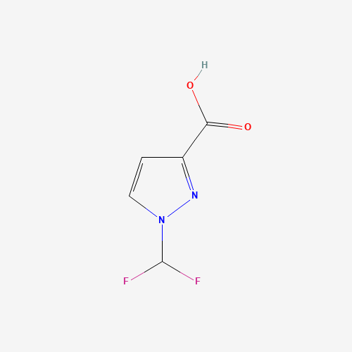 1-Difluoromethyl-1H-pyrazole-3-carboxylic acid (CAS: 925179-02-8) - Related Chemical Product