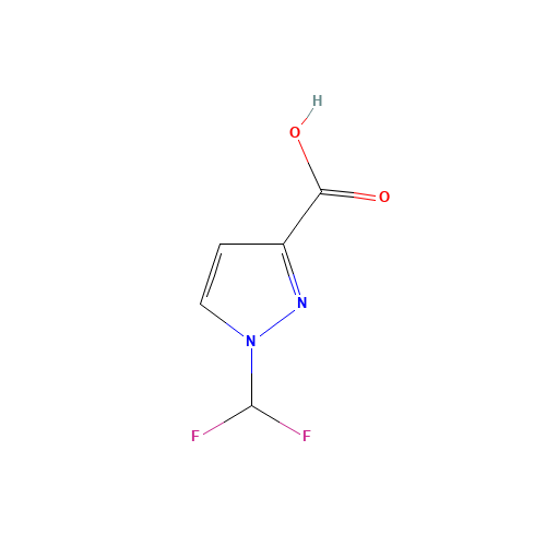 1-Difluoromethyl-1H-pyrazole-3-carboxylic acid (CAS: 925179-02-8) - Related Chemical Product