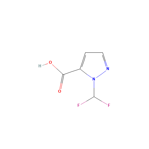 2-Difluoromethyl-2H-pyrazole-3-carboxylic acid (CAS: 925199-97-9) - Related Chemical Product