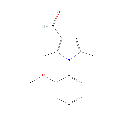 1-(2-Methoxy-phenyl)-2,5-dimethyl-1H-pyrrole-3-carbaldehyde (CAS: 124678-35-9) - Related Chemical Product