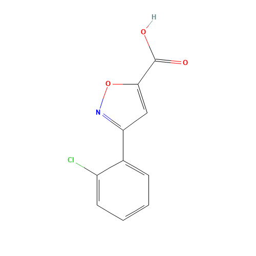 3-(2-Chlorophenyl)-5-isoxazolecarboxylic acid (CAS: 338982-12-0) - Related Chemical Product