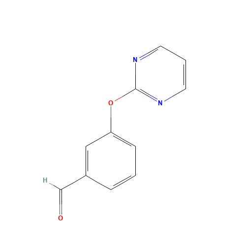 3-(2-Pyrimidinyloxy)benzenecarbaldehyde (CAS: 263349-26-4) - Related Chemical Product