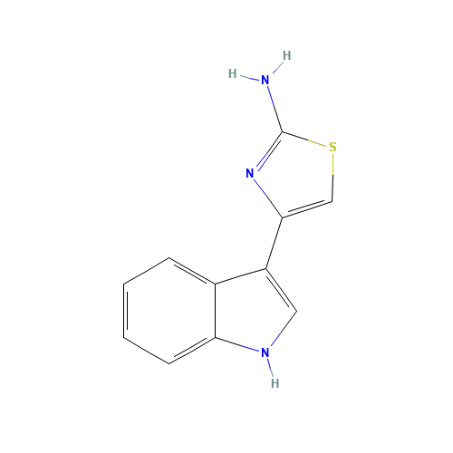 4-(1H-Indol-3-yl)-thiazol-2-ylamine (CAS: 22258-56-6) - Related Chemical Product