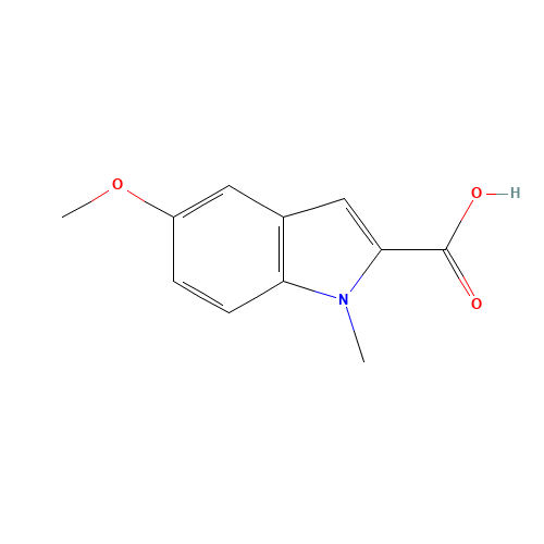 5-Methoxy-1-methyl-1H-indole-2-carboxylic acid (CAS: 59908-54-2) - Related Chemical Product