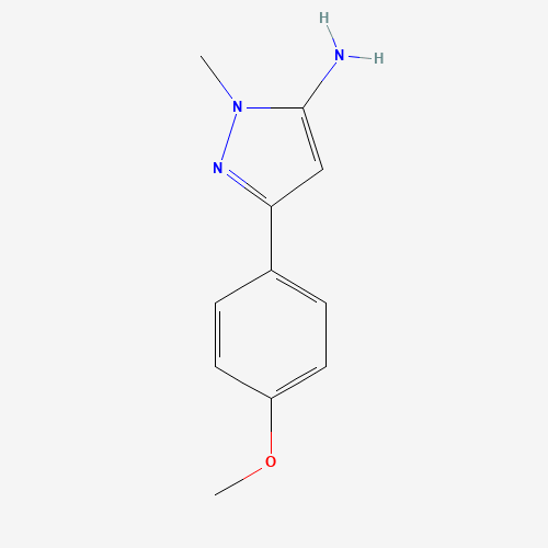 5-(4-Methoxy-phenyl)-2-methyl-2H-pyrazol-3-ylamine (CAS: 92469-35-7) - Related Chemical Product