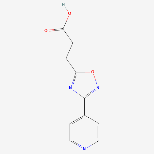 3-(3-Pyridin-4-yl-[1,2,4]oxadiazol-5-yl)-propionic acid (CAS: 328083-96-1) - Related Chemical Product