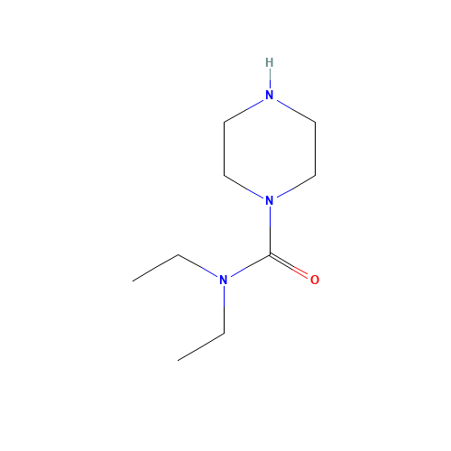 Piperazine-1-carboxylic acid diethylamide (CAS: 119-54-0) - Related Chemical Product