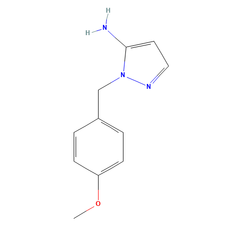 2-(4-Methoxy-benzyl)-2H-pyrazol-3-ylamine (CAS: 3528-45-8) - Related Chemical Product