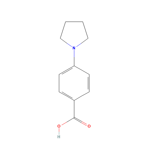 4-(1-Pyrrolidinyl)benzenecarboxylic acid (CAS: 22090-27-3) - Related Chemical Product