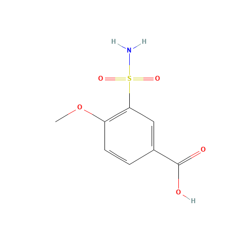 4-Methoxy-3-sulfamoyl-benzoic acid (CAS: 20532-06-3) - Related Chemical Product