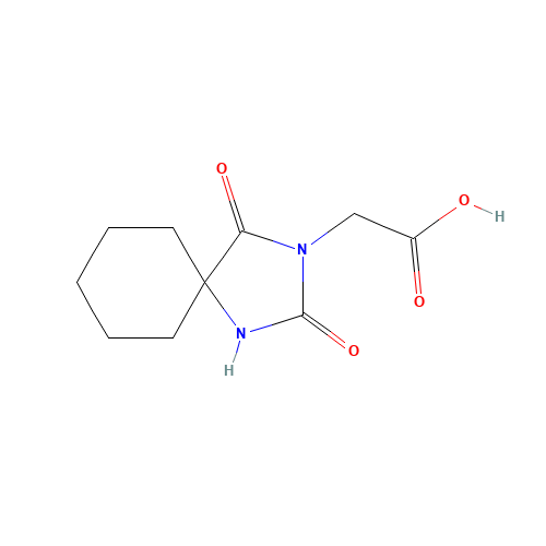 (2,4-Dioxo-1,3-diaza-spiro[4.5]dec-3-yl)-acetic acid (CAS: 834-45-7) - Related Chemical Product